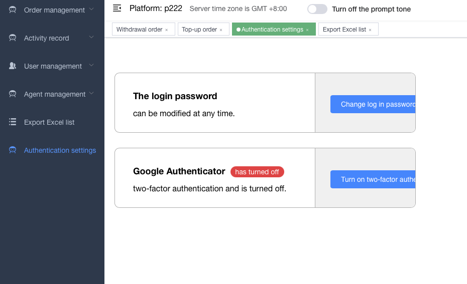 Withdrawal order backend simulator